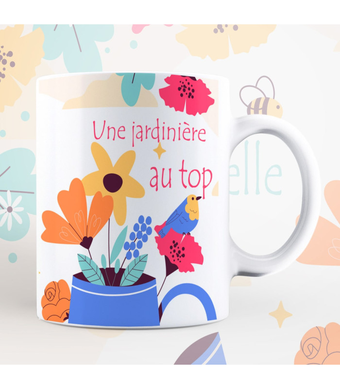 Mug pour jardinier personnalisé