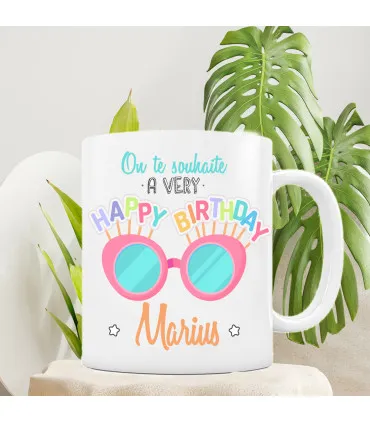 tasse joyeux anniversaire