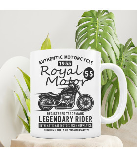 mug motard anniversaire