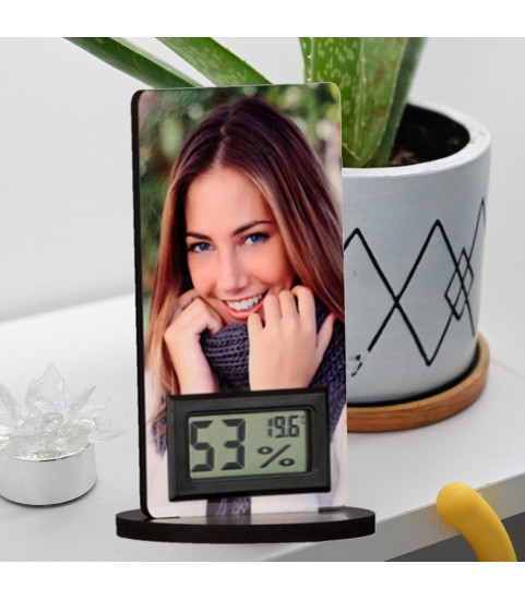 thermomètre personnalisé avec photo