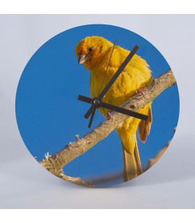 horloge personnalisée sur pied