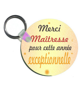 cadeau maitresse porte clé