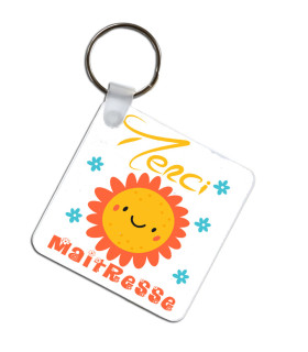 porte cle soleil maitresse