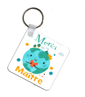 porte clé personnalisé maitre ecole