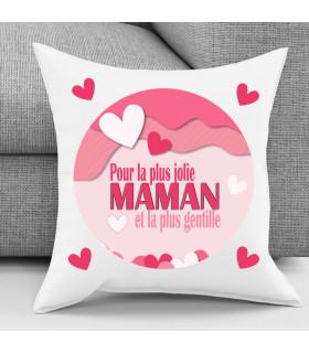 coussin pour ma jolie maman
