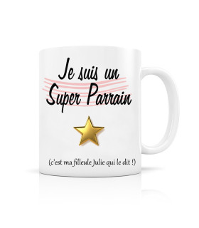 Mug cadeau filleule parrain