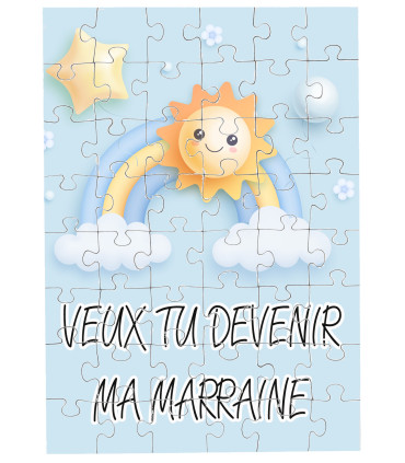 puzzlle marraine pour petit garcon