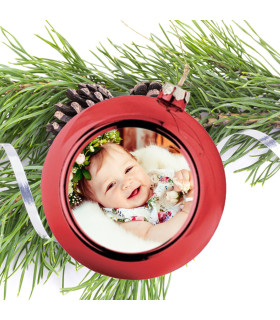 boule noel premier noel enfant et bebe