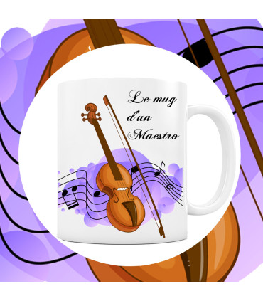 mug maestro pour violoncelliste