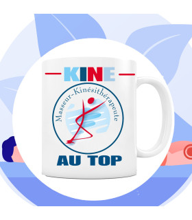 mug pour kine personnalise