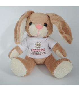 peluche lapin marguerite