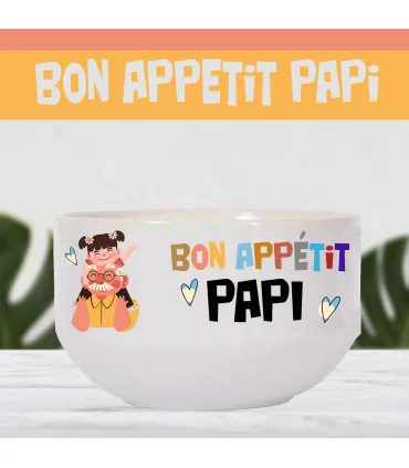 bol personnalise pour papi cheri