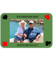 tapis de belote personnalisé avec photo