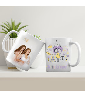 mug jumeau jumelle