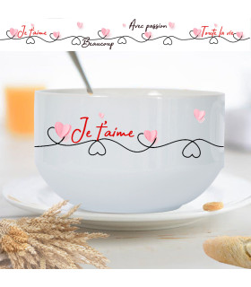 bol pour dire je t'aime