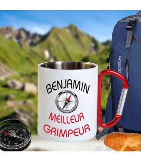 tasse mousqueton personnalisée
