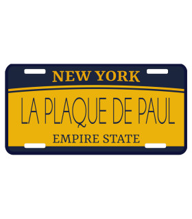 plaque immatriculation us photo