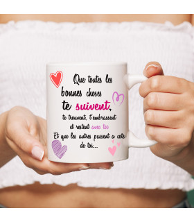 mug plein de bonnes choses collegue