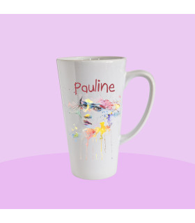 mug latte personnalise