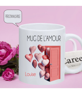 Mug de l'amour trompe oeil