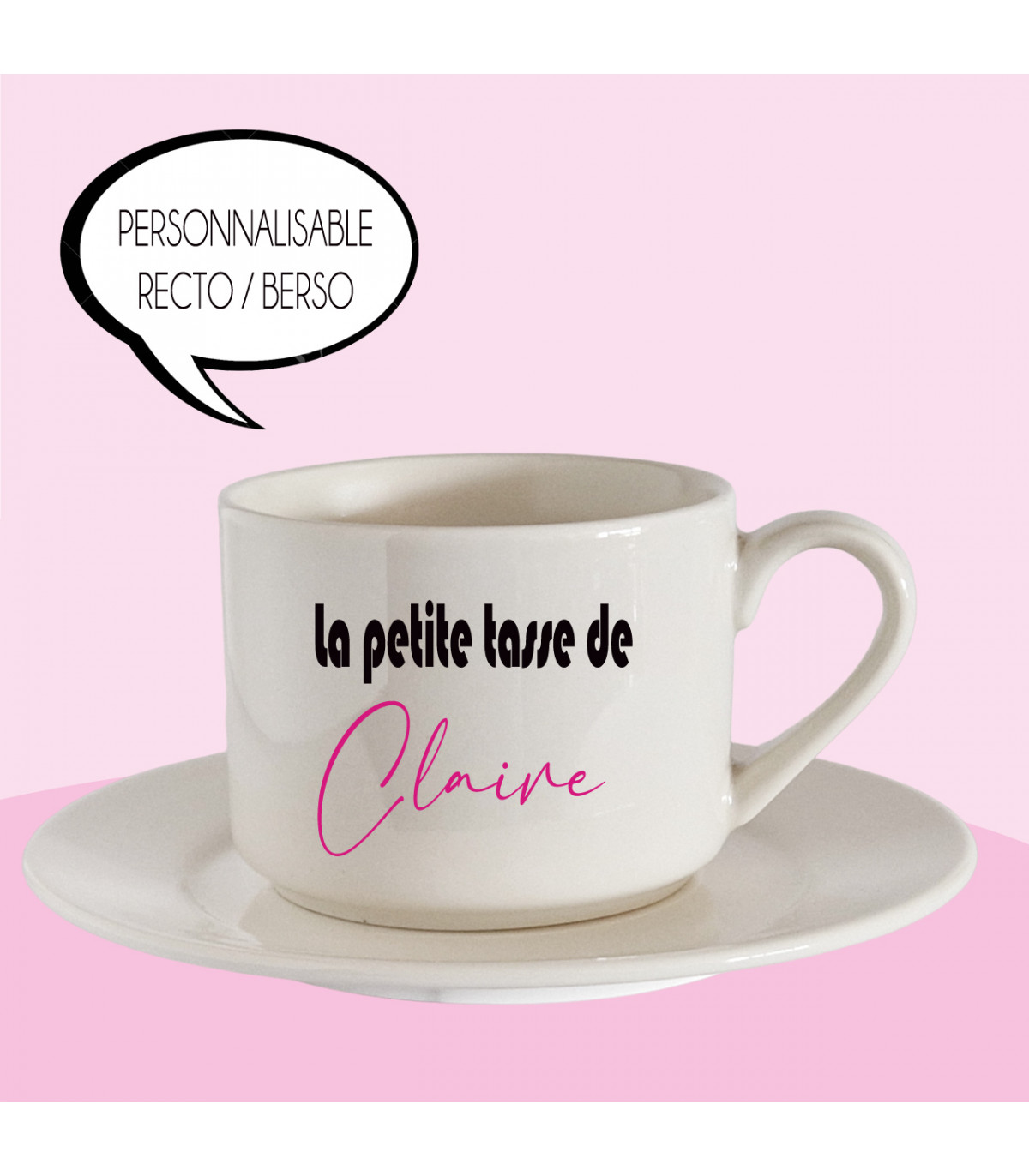 1pc Tasse À Lettre Initiale Tasse À Nom Tasse À Café Drôle - Temu France