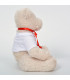 cote  peluche ours blanc