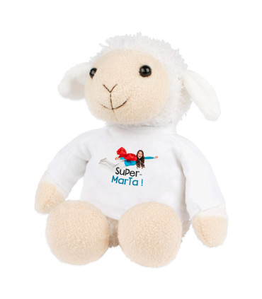 peluche mouton personnalise