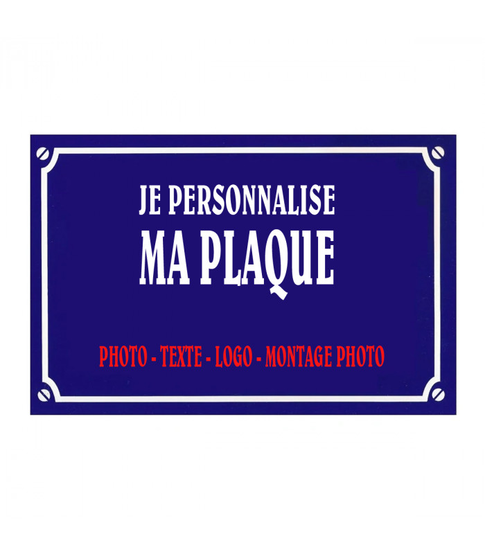 Plaque personnalisee cadeau