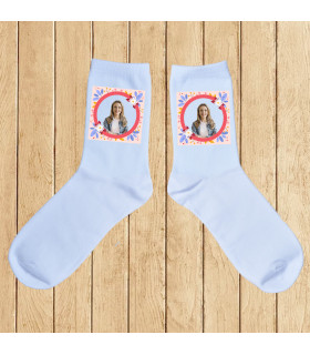 chaussettes personnalisées avec photo