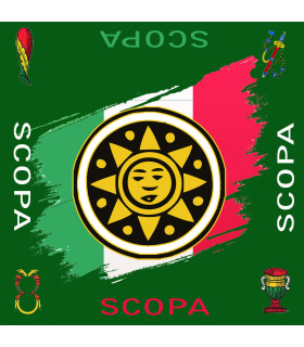 tapis de jeu de cartes scopa