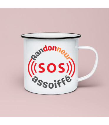 mug randonneur personnalisé