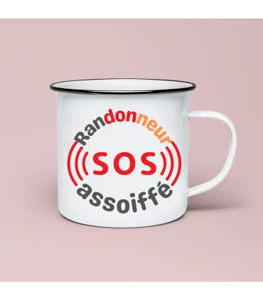 mug randonneur personnalisé