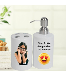 porte brosse à dents personnalisé