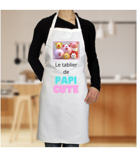 tablier de cuisine personnalisé