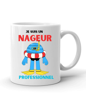 mug nageur et natation