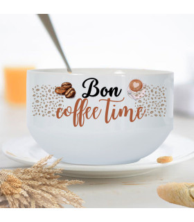 bol personnalisé coffee time