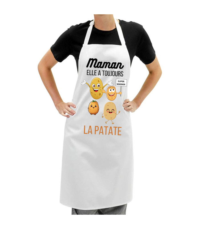 Tablier maman a la patate