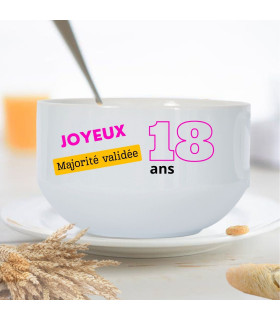 bol 18 ans personnalisé