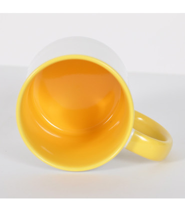 mug dentiste interieur jaune