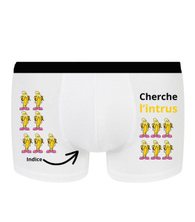 boxer rigolo cherche l'intrus