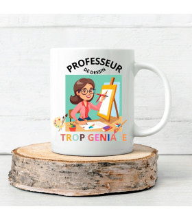 mug professeur de dessin