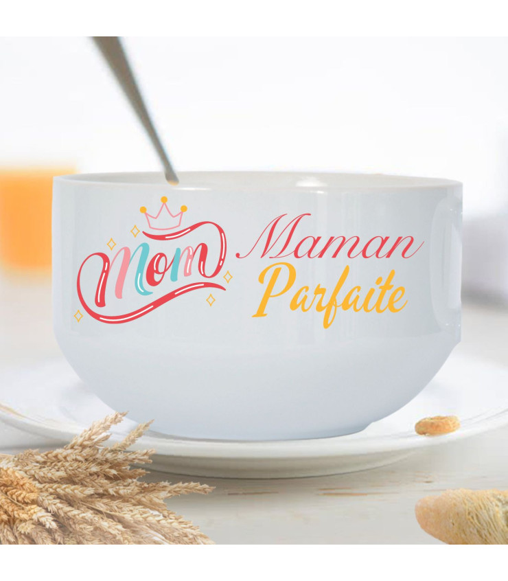 Bol personnalisé étoiles avec message au choix – Bol céramique 720mL Bol personnalisé étoiles avec message au choix – Bol céramique 720mL