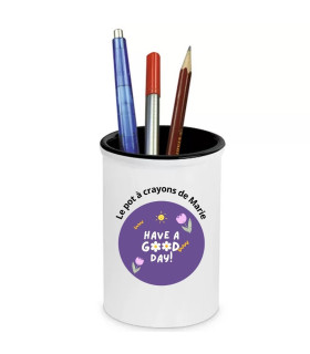 pot crayons personnalisé