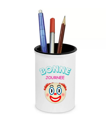 Pot à crayons personnalisé photo