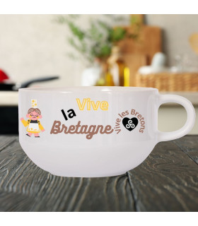 Bol personnalisé vive les bretons