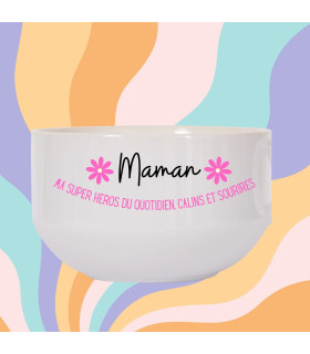 bol personnalisé maman