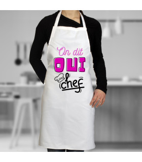 tablier oui chef