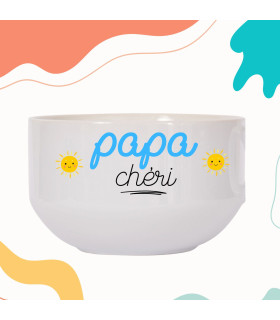 bol personnalisé papa chéri