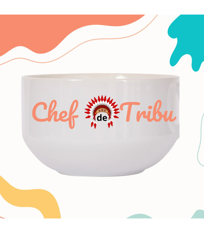 Bol personnalisé pour chef de tribu