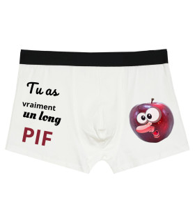 Boxer humour la pomme